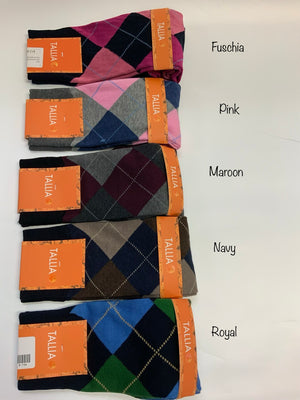 Tallia Socks- Argyle