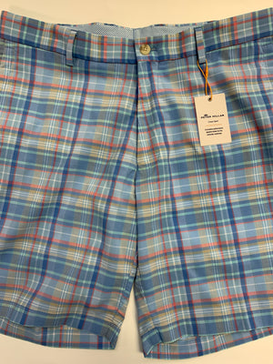 Peter Millar Apex Featherweight Plaid Short Ms19Eb92