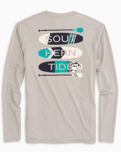 Southern Tide L/S Hthr PddlbrdStck Perf Tee - 7950