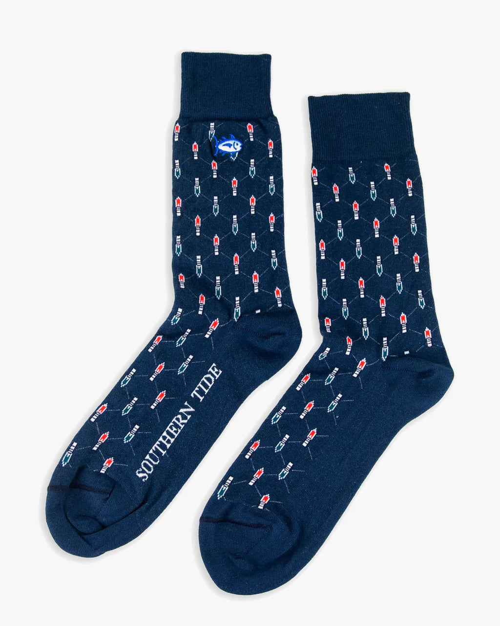 Southern Tide Ski You Later 9584 and Watts Up 9588 Sock