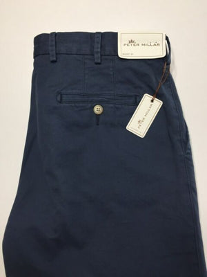 Peter Millar Raleigh Washed Twill Flat Front Pant MC00B84