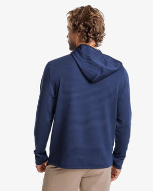 Southern Tide L/S Scuttle Heather Quarter Zip - 10057