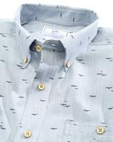 Southern Tide Short Sleeve Dock Seagull Sportshirt