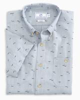 Southern Tide Short Sleeve Dock Seagull Sportshirt