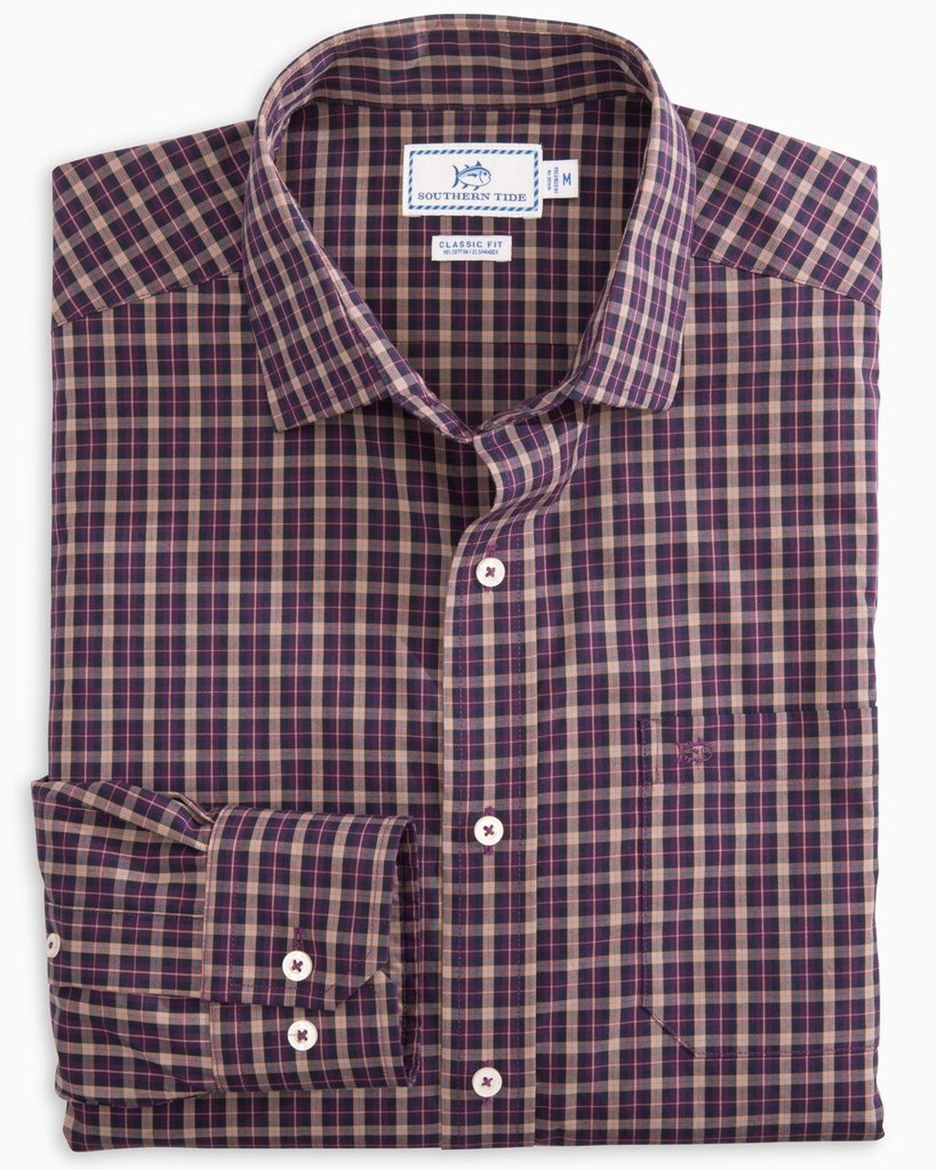 Southern Tide Shelter Deck Plaid Sportshirt