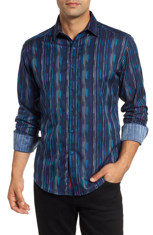 Robert Graham Shephard Graphic Sport Shirt