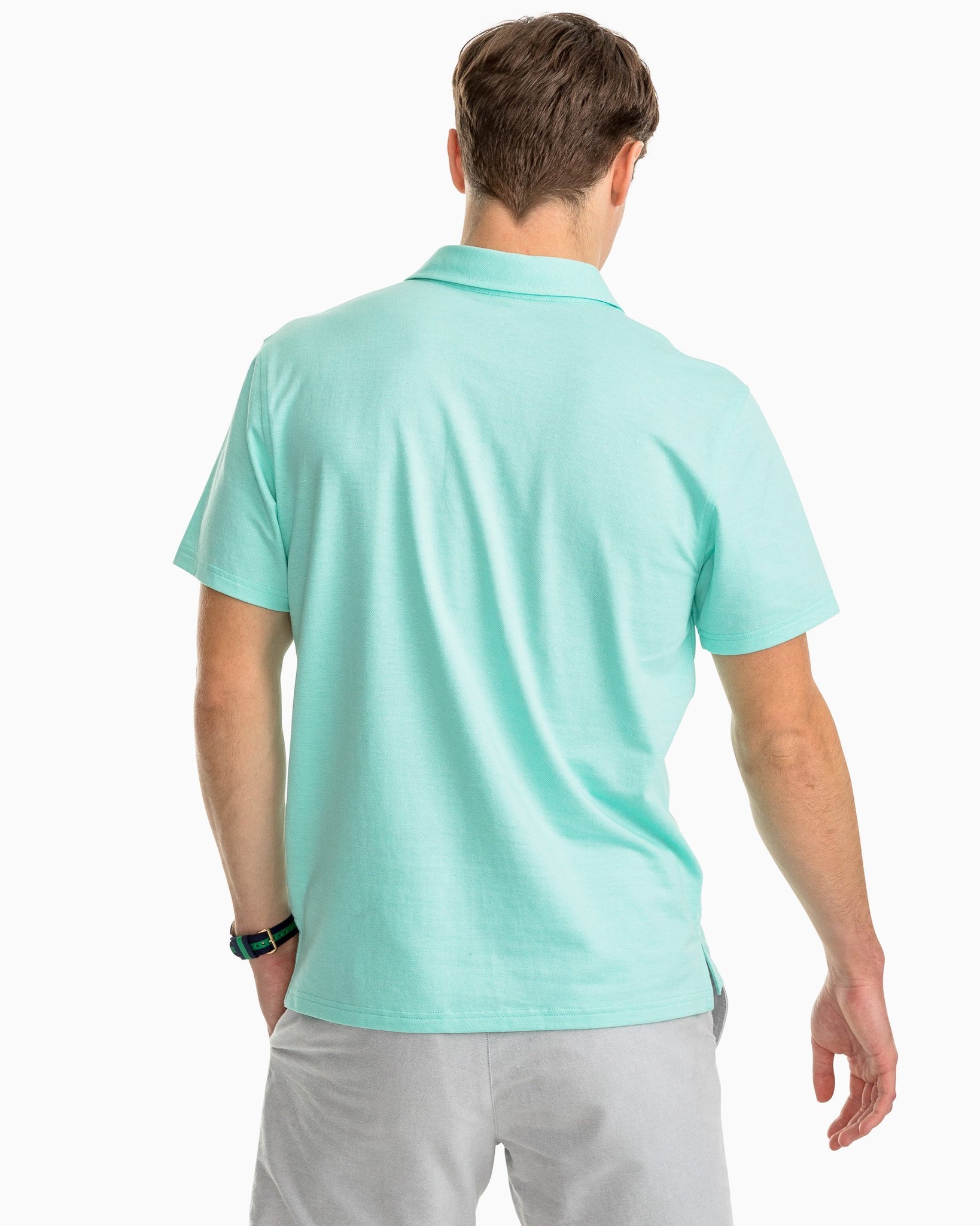 Southern Tide Pecan Grove Picquard Polo