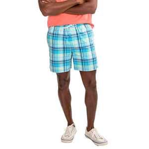 Southern Tide Seacrest Plaid Swim Trunk