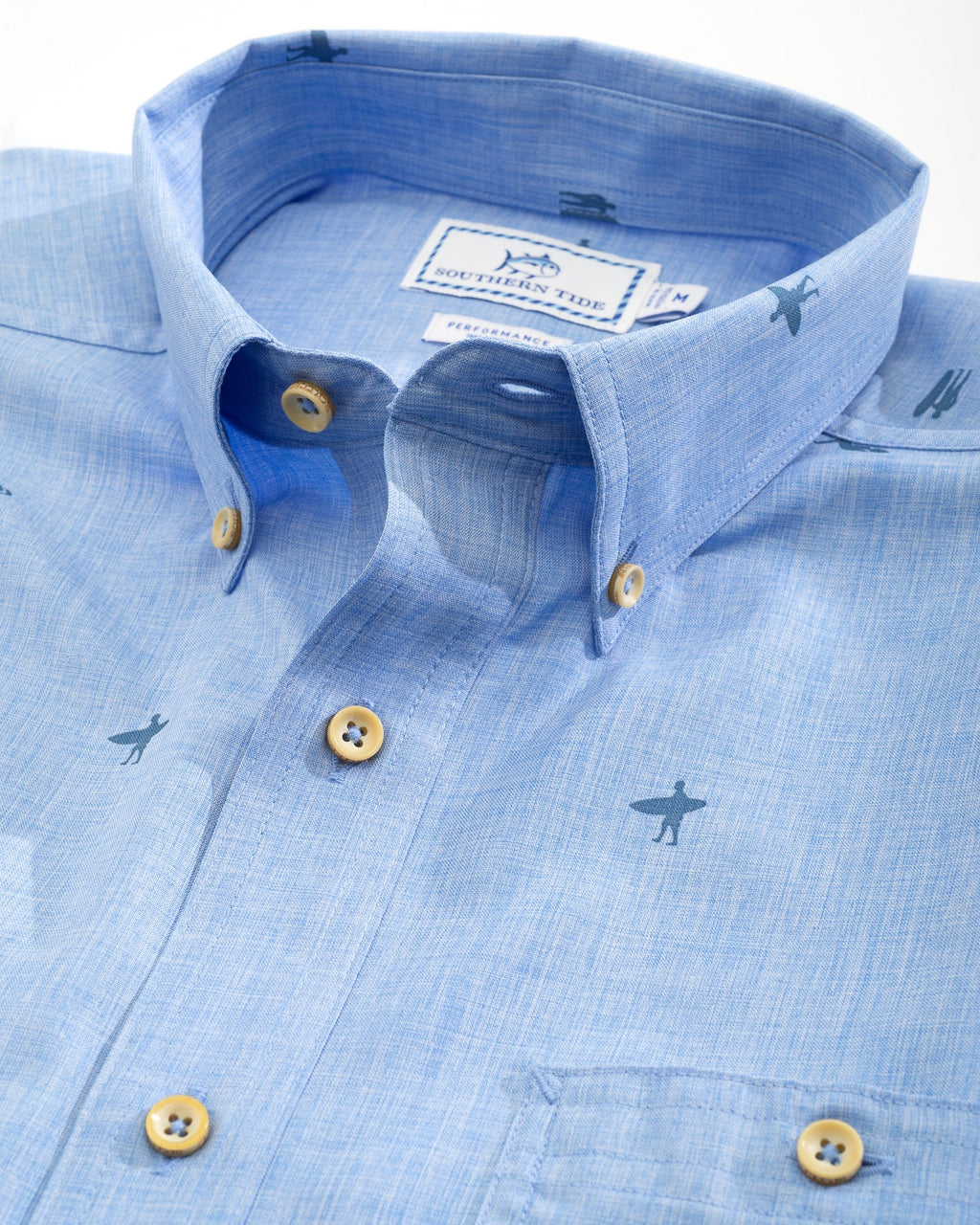 Southern Tide Short Sleeve Dock Surfer Sportshirt